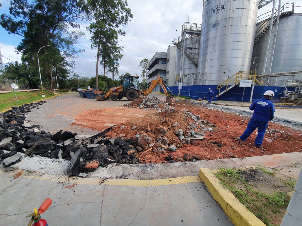 Obra recente Engecoating