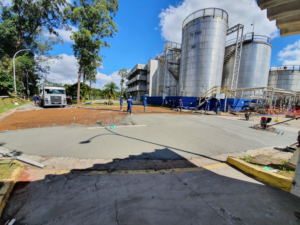 Obra recente Engecoating