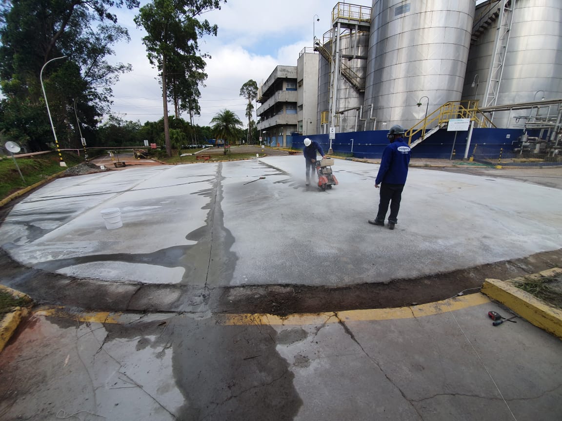 Obra recente Engecoating
