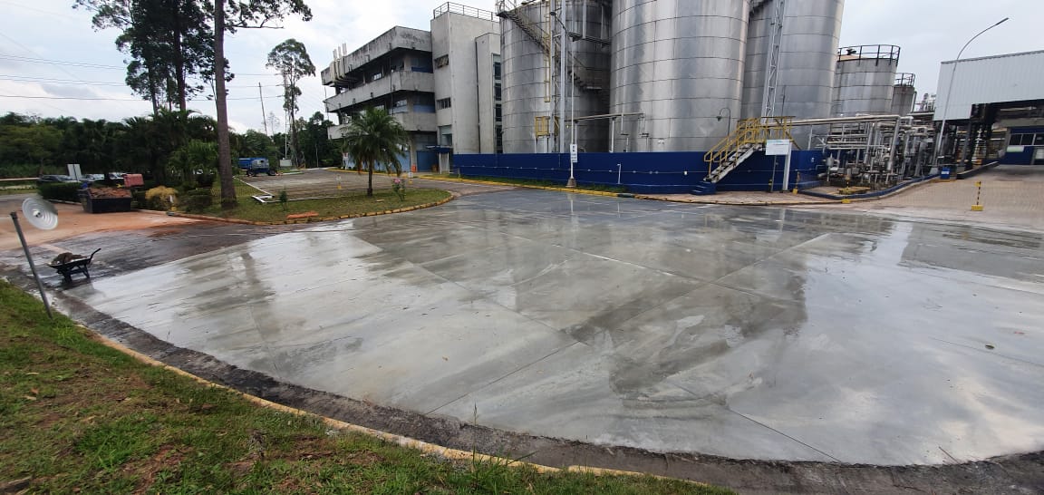 Obra recente Engecoating