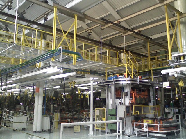 Jateamento e pintura industrial