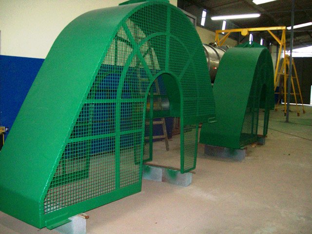 Jateamento e pintura industrial